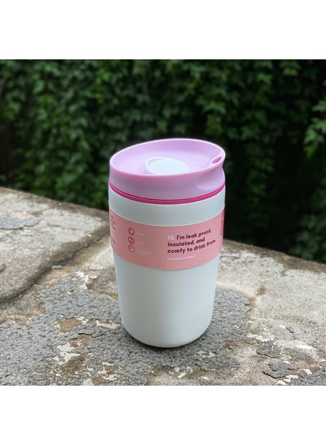 كوب قهوة معزول بتفريغ الهواء، كوب سفر محمول، مناسب للسيارات والمكاتب والمنازل والتخييم، كوب مشروبات عصري، حاوية منزلية متينة، مصنوع من مواد آمنة غذائيًا، ضروري لعشاق الأنشطة الخارجية، الأفضل - Image 1